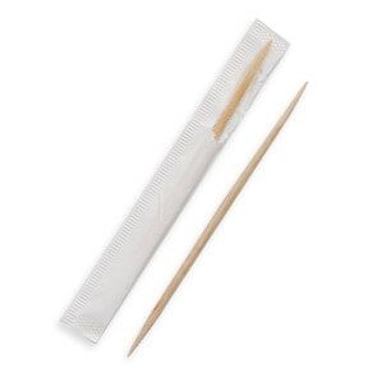 Toothpicks Wooden Individually Wrapped Pack Size 1000
