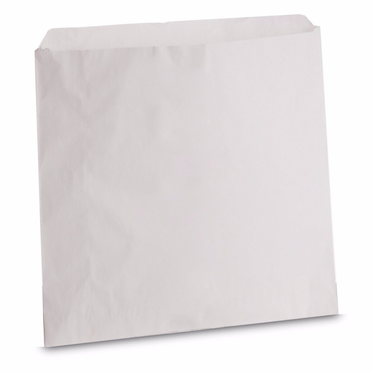 Greaseproof White Paper Bags Size 8.5x8.5 Pack Size 1000