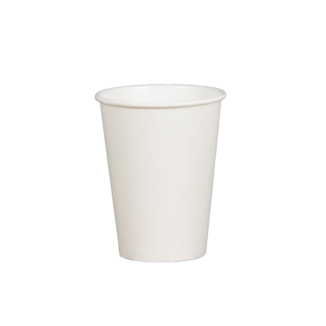 White Paper Single Wall Cups 8oz Pack Size 1000