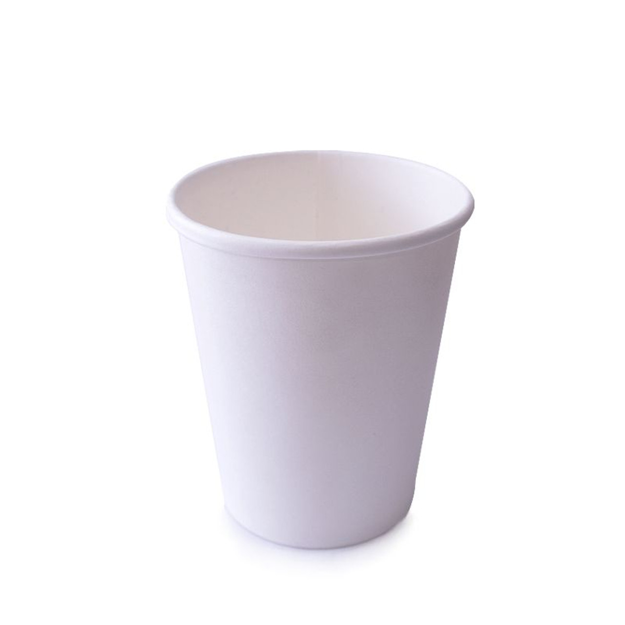 White Paper Single Wall Cups 12oz Pack Size 1000