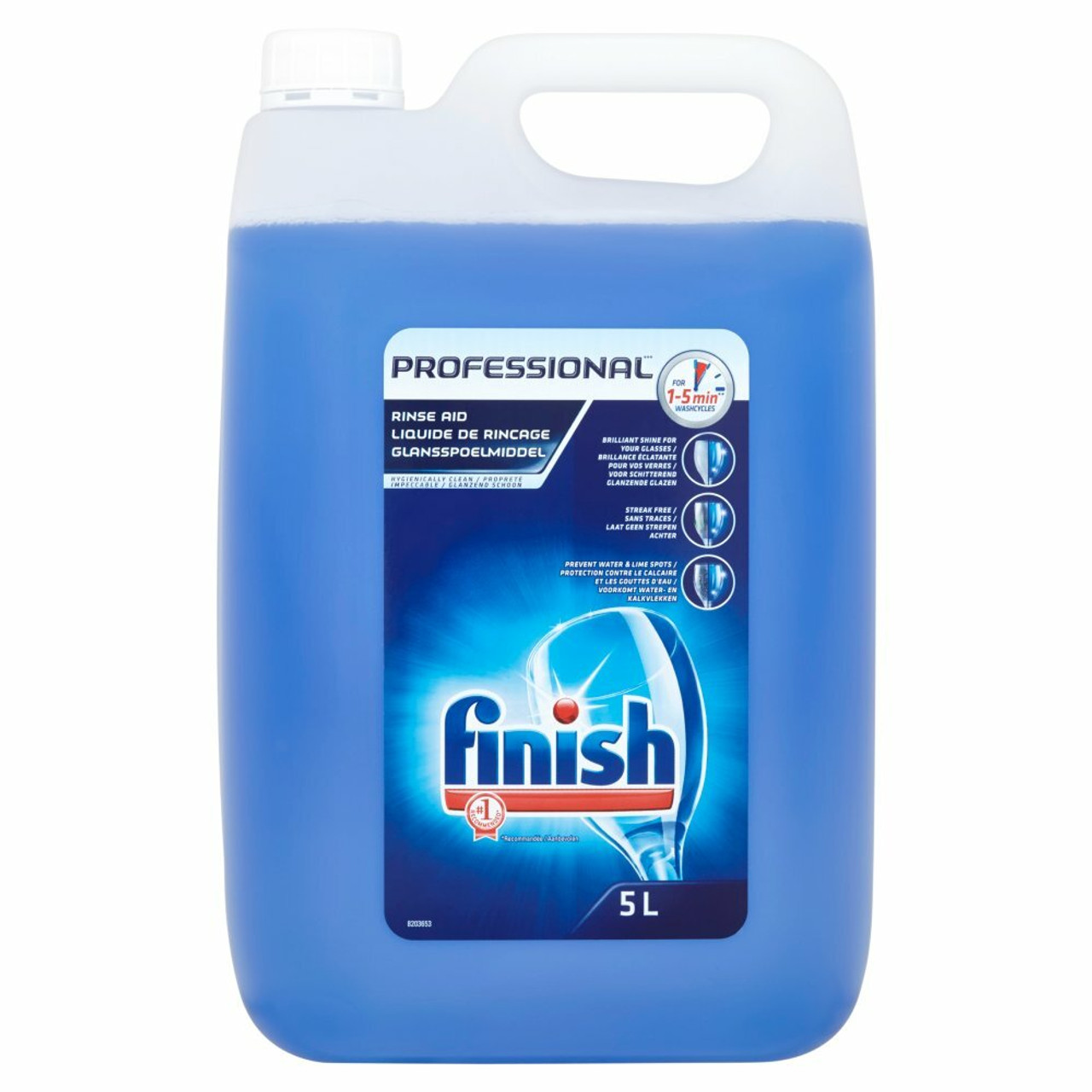 Finish Prof Rinse Aid 5lt Pack Size 1