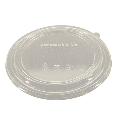Lid For 1300ml Brown Round Food Container Pack Size 300