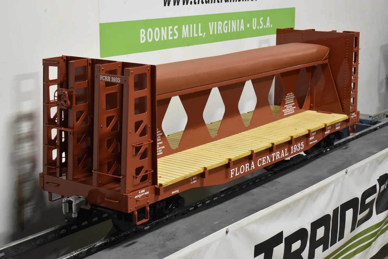 Bulkhead Flat Car