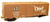 40' BOX CAR ASSEMBLED BODY, UNPAINTED