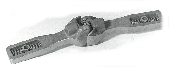 One pair of Couplers. Made from Ductile Iron, fully sprung, ready to use.