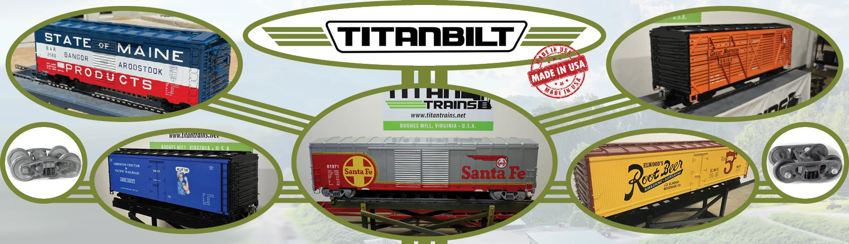 Titan Trains Store notification form image