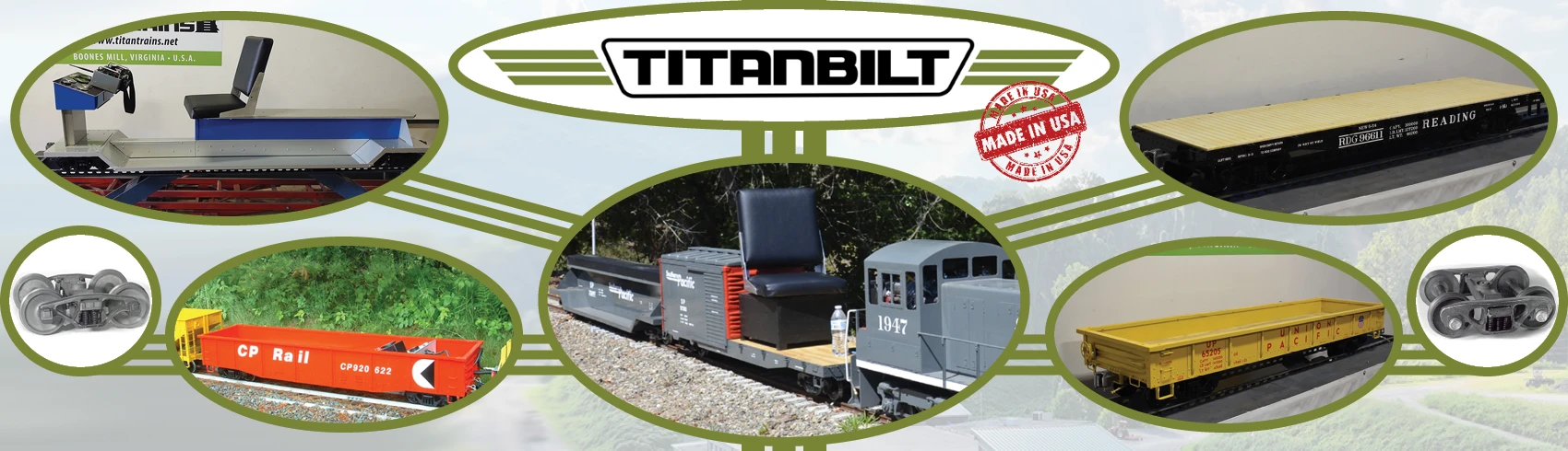 Titan Trains Store notification form image