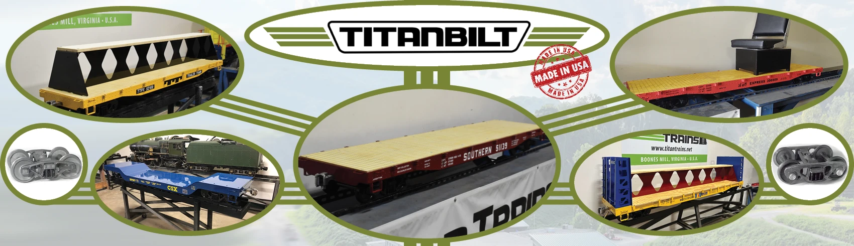 Titan Trains Store notification form image
