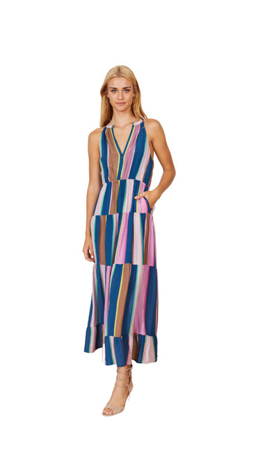 Brielle Cabana Stripe Maxi