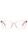 Bixby Reading Glasses- Polished Clear Pink