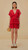 Red Richilieur Mini Dress