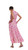 Long Dress Nana V- Pink Petunia