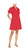 Havana Mini Dress Carmine Red