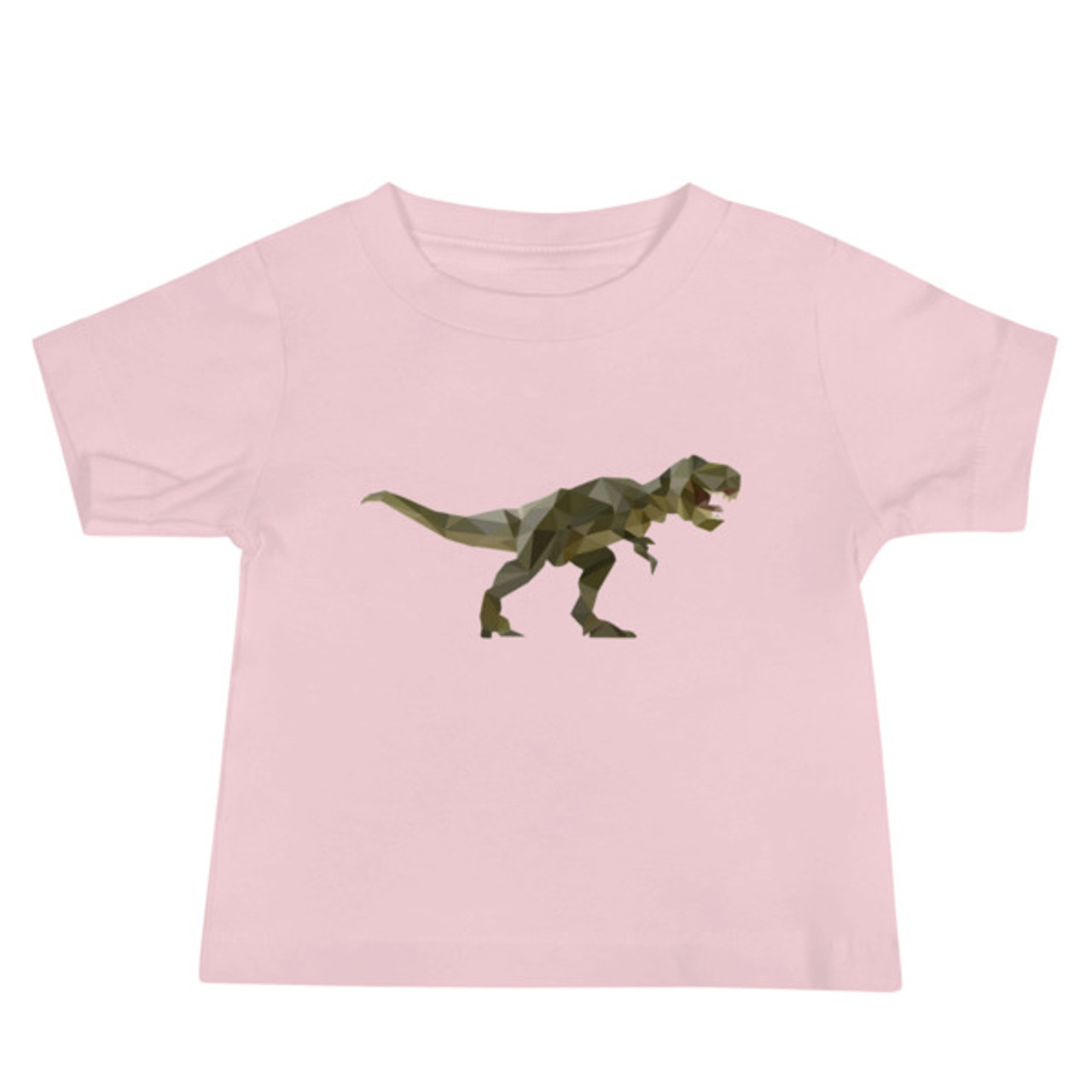 Tyrannosaurus Polygon Baby Jersey Short Sleeve Tee - The Dino Reserve