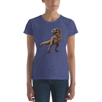 Tyrannosaurus women's shirt, dinosaur women's shirt