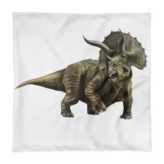 dinsoaur pillow, triceratops pillow