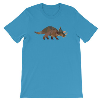 triceratops shirt, dinosaur shirt