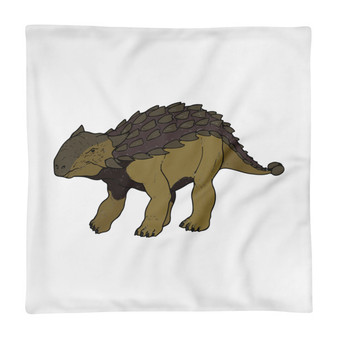 Ankylosaurus pillow case, dinosaur pillow case