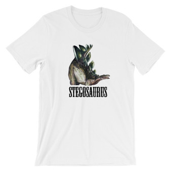 Stegosaurus III Short-Sleeve Unisex T-Shirt 