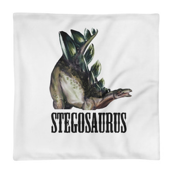 Stegosaurus III Basic Pillow Case only