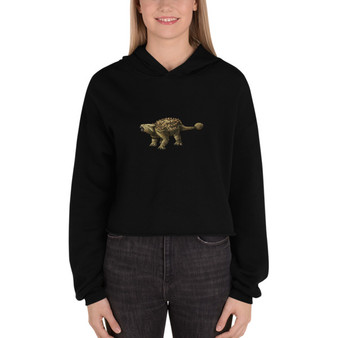 Ankylosaurus II Crop Hoodie