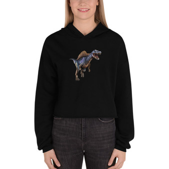 Spinosaurus II Crop Hoodie