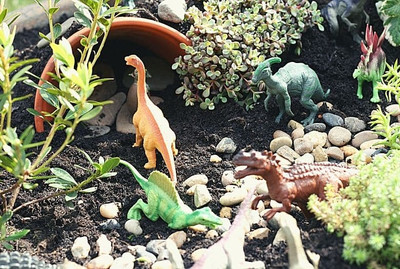 ​Creating a Dinosaur Garden| Prehistoric Paradise at Home
