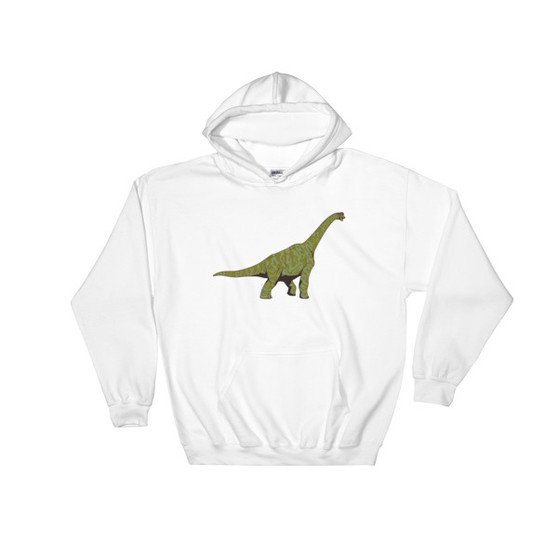 Brachiosaurus hoodie, dinosaur hoodie