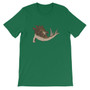 Stegosaurus Back Short-Sleeve Unisex T-Shirt