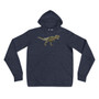 Tyrannosaurus Polygon Hooded Sweatshirt