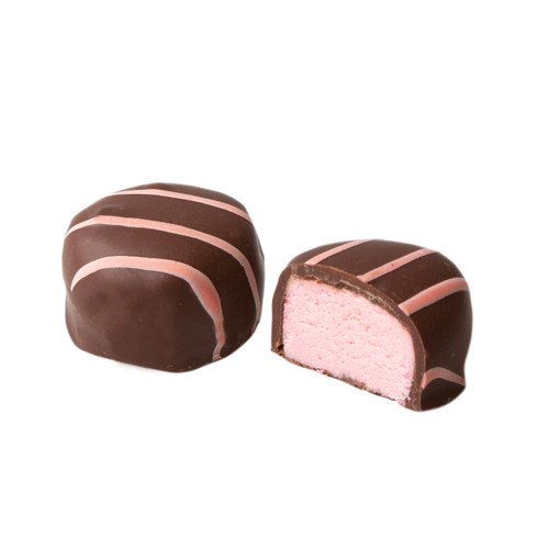 Non-Dairy Raspberry Cream Truffles - Round Non-Dairy Raspberry Cream Truffles - Round