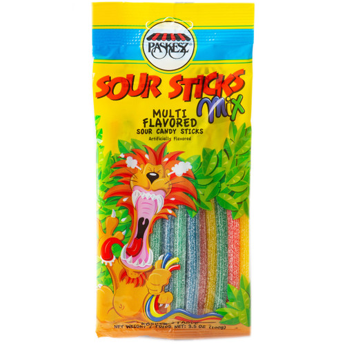 3.5 oz Sour Sticks - Assorted Mix