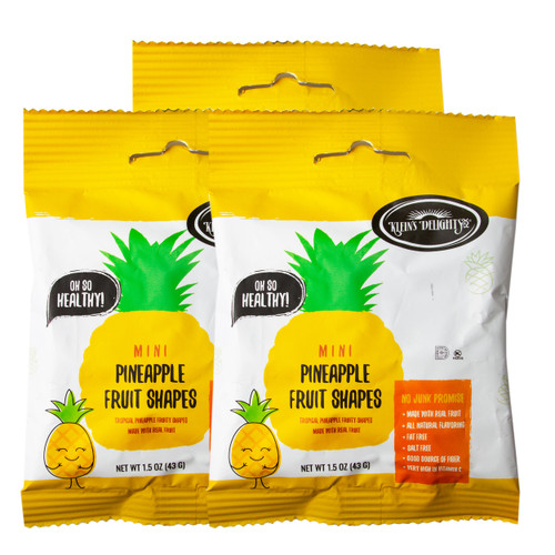 Mini Pineapple Fruit Shapes Gummies