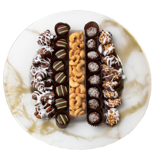 Passover Elegant Charger Plate Gift Basket