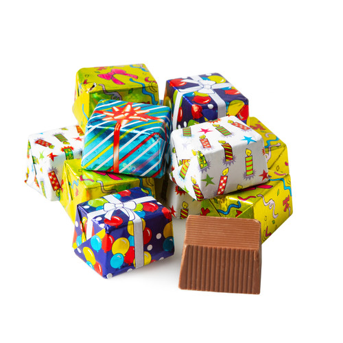 Milk Chocolate Foiled Miniature Presents Milk Chocolate Foiled Miniature Presents