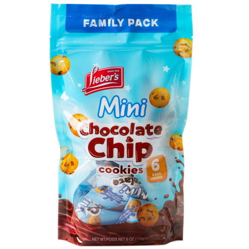 Passover Mini Chocolate Chip Cookies Packs - 6CT Bag Passover Mini Chocolate Chip Cookies Packs - 6CT Bag