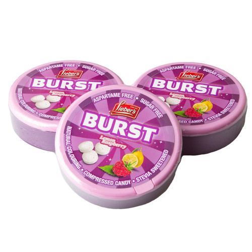 Burst Sugar-Free Candy - Lemon Raspberry - 16CT