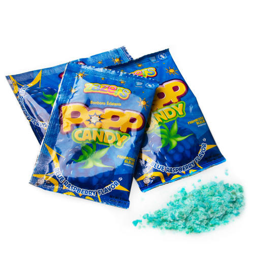 Blue Raspberry Popp Candy - 12CT 