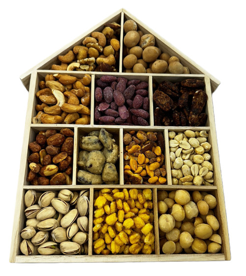 57636 WOODEN HOUSE NUTS