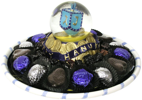 8-inch Plate Dreidel Globe 2004 8-inch Plate Dreidel Globe 2004