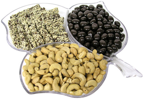 Lucite Leaf Passover Gift Tray Lucite Leaf Passover Gift Tray