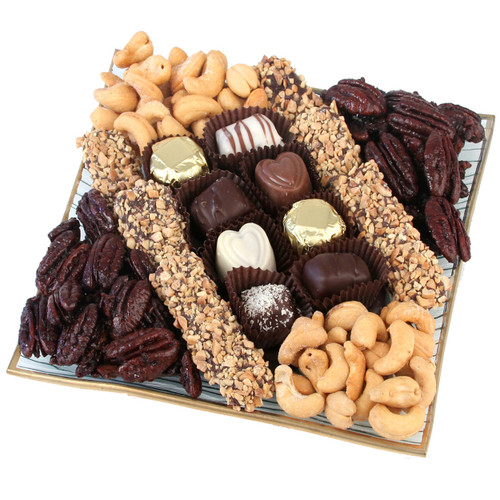 Bar Mitzvah Nuts & Chocolate Basket