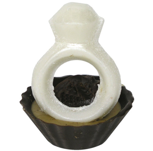 Wedding Ring Chocolate Miniature