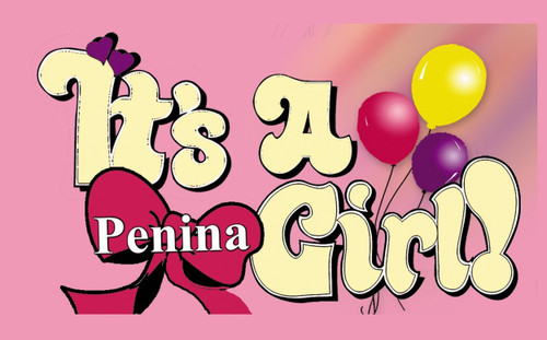 It's A Girl Card