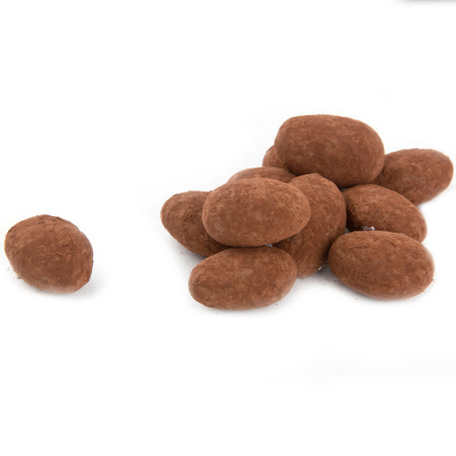 Dark Chocolate Coated Almonds - Cocoa Dusted