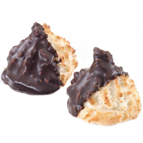 Passover Chocolate Dipped Coconut Macaroons - 10 oz Passover Chocolate Dipped Coconut Macaroons - 10 oz