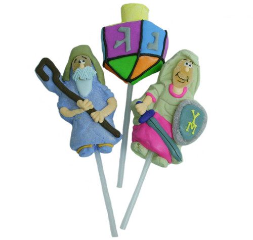 Chanukah Marshmallow Lollipops Chanukah Marshmallow Lollipops