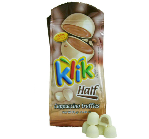 Klik-Half Cappuccino Milk Chocolate Truffles Klik-Half Cappuccino Milk Chocolate Truffles