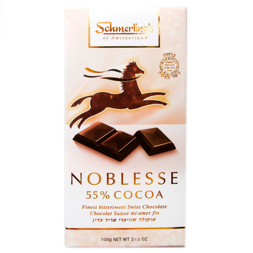 Schmerling's Noblesse Bittersweet Chocolate Bar - 55% Cocoa Schmerling's Noblesse Bittersweet Chocolate Bar - 55% Cocoa