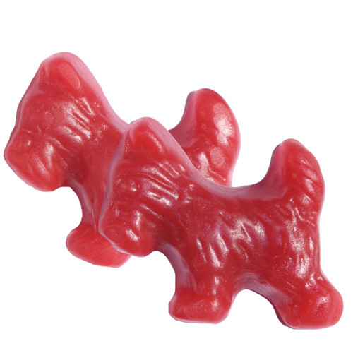Licorice Red Scottie Dogs - Cherry